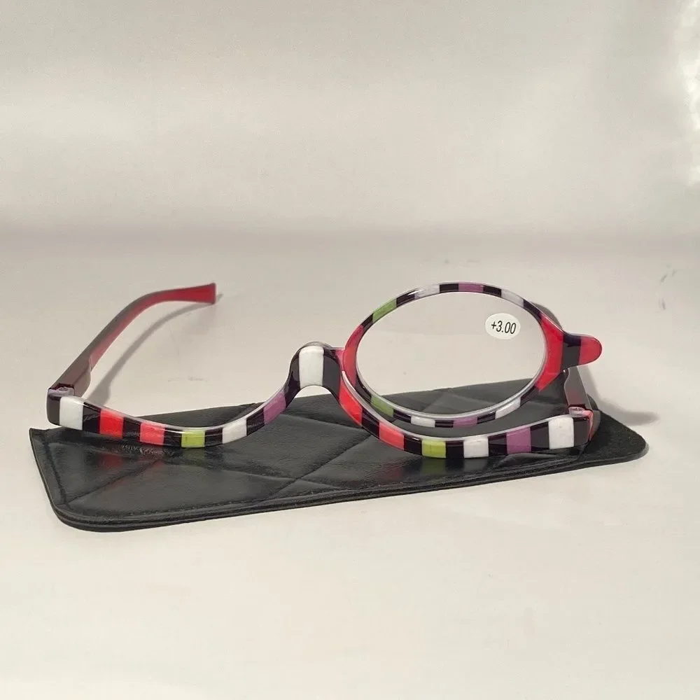 0996 Makeup Cosmetic 3.00 Flip Magnifying Glasses For Precision Application N…